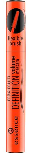 essence maximum DEFINITION mascara, Wimperntusche, mit flexiblem Pinsel, Nr. 01, schwarz, schwunggebend, definierend, verlängernd, volumengebend, vegan, ohne Parfüm, ohne Alkohol (8ml)