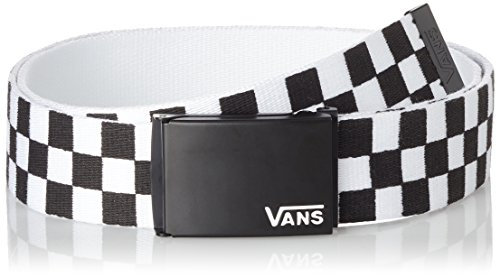 Vans Herren Deppster Ii Web Belt Gürtel, Schwarz (Black/White), One Size