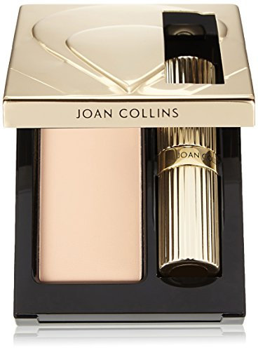 Joan Collins Timeless Beauty Compact Duo Lipstick and Powder, Evelyn