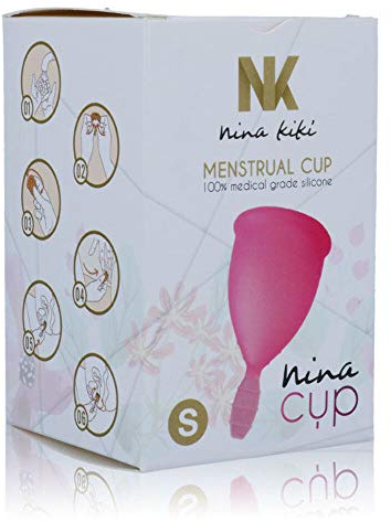 Nina kikí coppetta mestruale, Taglia S, Rosa – 100 gr