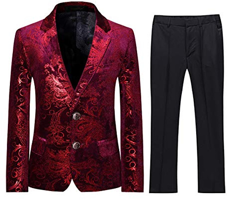 Sliktaa Boys Sequin Suit Set Peak Lapel Party Performance Outfit | Peak lapel blazer trousers textured finish polished stage look for parties performances weddings graduations and ceremonies