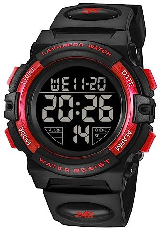 BEN NEVIS Orologio da Polso Orologi Sport per Bambini Digitale Multifunzione Impermeabile LED Luce Allarme Calendario Data con Cinturino in Silicone