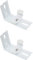 Wandhalterung für flexible Vorhangschiene, biegbare Vorhangschiene, Wandmontage, Hardware, Volant, Eckfenster, Jalousien