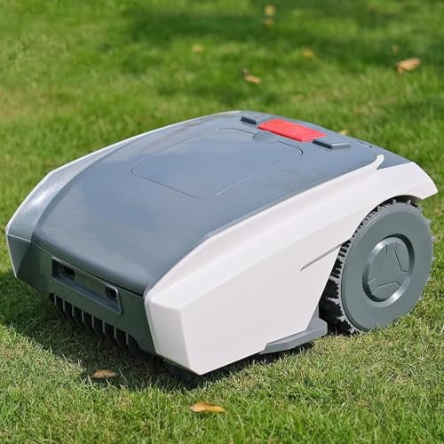 aromaoveite Automatic Robot Lawn Mower With Gps Navigation,Mows Up To 2/3 Acre /29,000 Sq.Ft, App Control, Stoppage Re-Cutting, Custom Mowing, Gps Anti-Theft, 25% Slope,Self-Charging,Grey
