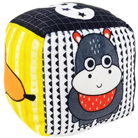 Wqibq Rasselbälle Für Babys- Rasselball Handgreifball Aus Weichem Stoff Für Kleinkinder | Bunte Tag-Bälle Tag-Sensorball Mit Glocke | Weich Strukturierter Sensorball Für Und Mädchen