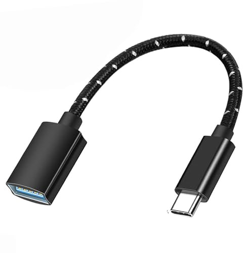 Adattatore da USB C a USB, Adattatore Cavo OTG USB Tipo C, Compatibile con iPhone 16/15 Pro Max, iPad Pro, MacBook Pro/Air, Samsung Galaxy S24/S23/S22/S21, Huawei