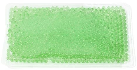 de gel frío - Almohadilla cuadrada de compresa caliente con cuentas de PVC, bolsas de hielo para aliviar el clima cálido | para cuello espalda rodilla codo brazo hombro post-entrenamiento deportes via