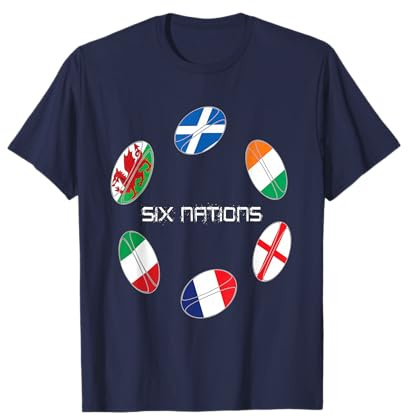 Rugby Six nations T-Shirt T-Shirt
