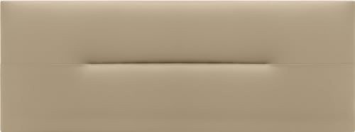 WIN REST - Vaddering, premium stoppning i högkvalitativt PU-läder, attraktiv och elegant quiltad design, för 80 cm sängar