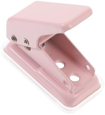 SEWOART Tischlocher Einzellocher Mit Hoher Durchschlagskraft Aus Kunststoff Und Metall Kompakt Leichter Bürolocher Für Papier Karte Bastelpapier Für Schule Büro Zuhause