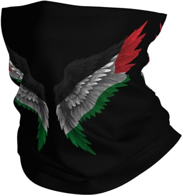 Headwrap Drapeau Palestinien De La Palestine Écharpe Tube Séchage Rapide Décoration Faciale pour Moto, Yoga, Vélo
