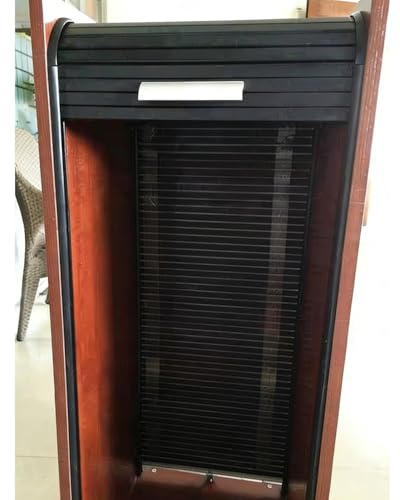 Tambour Door Kit Roller Shutter, ABS Roller Shutter Cabinet Door Kit Multicolor Multiple Sizes(36x40in(91x102cm))