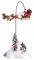 Lemax Christmas Village Santa Claus Is Coming To Town With 4.5V Adaptor - 54353