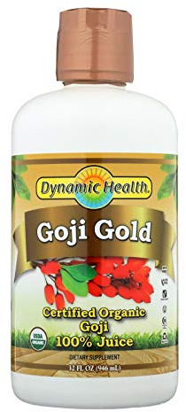 Pack of 2 x Dynamic Health Organic Certified Goji Berry Gold Juice - 32 fl oz
