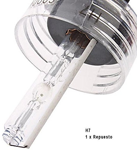 Xenon-Ersatzlampe für Auto, 6000 K, H7