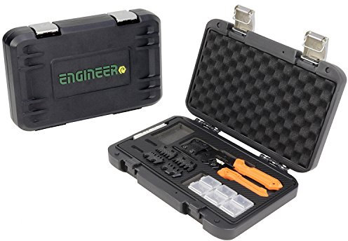 Handy Crimp Tool kit' - Versatile Precision Universal Crimping Set with Inter-Changeable Dies.Made in Japan. ENGINEER pad-02