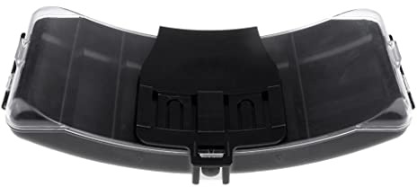 SM SunniMix Boîte à Appâts - Ceinture de Pêche Wasit Box Bag Organisateur - Noir, 32x16.8cm