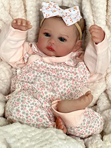 MAIHAO realistiska babys reborn dockor flicka silikon babydockor pojke realistic toddler dolls 50 Cm Ser ut som en riktig bebis