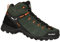 Salewa, Alp Mate Mid Herrenwanderstiefel, Grün, 47