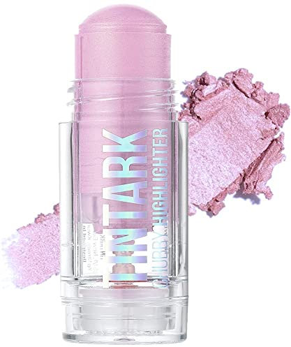 TINTARK Chubby Highlighter Stick -Cream Texture Make up, Highlighters für Gesichts-Make-up, Glitzer Puder für Cheeks, Body, Eyeshadow (04 ARIEL)