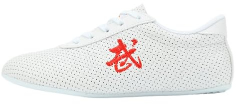 Respirant Chaussures Tai Chi Arts Martiaux,Chaussures Kung Fu Qi Gong Sports pour Pratique,Femmes Homme Baskets de Taï-Chi Kong Fu D'EntraîNement Taekwondo Box(Size:43EU,Color:B)