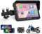 Carpuride W502PRO for Motorcycle CarPlay& Android Auto& Dual Bluetooth - 5 Waterproof GPS Navigation Screen for Motorbike, Music Sharing, Intercom, EQ, Light Sensor, Compass, Barometer