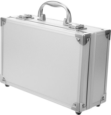 Angoily Heavy Duty Metal Tool Storage Box Compartments for Car Repairing and Vehicle Maintenance Handheld Tool Organizer