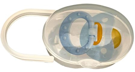 Scatola per ciuccio trasparente, custodia protettiva igienica, protezione versatile per capezzoli, conservazione facile da viaggio, accessorio antipolvere per bambini per gite shopping nel