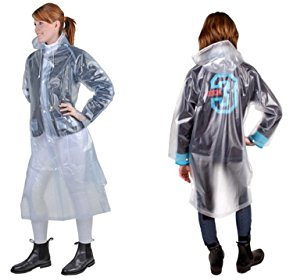 HKM 8243 Regenmantel, Reitregenmantel Seitenschlitz Unisex Kinder 176