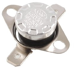 Termostat, strömbrytare för temperaturreglering KSD301, NC, 85 °C