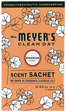 Mrs. Meyer's Scent Sachets, Geranium, 1 CT