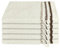 Schiesser Frottier Waschhandschuh Skyline Color im 5er Set | 100% Baumwolle aus nachhaltiger Produktion | saugstark, weich, farbecht | 16x22cm | Creme