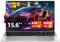FUNYET Laptop, 15.6-Zoll Notebook, N4000 Prozessor, 8GB RAM 256GB SSD, IPS FHD 1920 x 1080 Computer, 180° Open Close, 5000mAh, Student, TF Card Slot, Win11pro Laptop Notebook