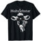 Witzige Kuh Bauer T-Shirt: Lustiges Muhviehstar Design, Herren, Schwarz, S, Kurzarm, T-Shirt, Novelty Cow Theme Classic Fit Short Sleeve Black T-Shirt