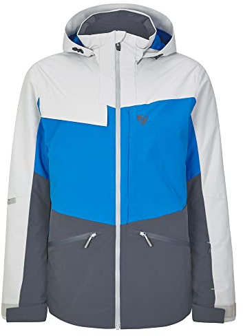 Ziener Herren TARPU Ski-Jacke/Winter-Jacke | warm, wasserdicht, PFC frei, dusty grey dob, 50
