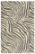 Stilvoller gewebter Kurzflorteppich mit Zebra-Muster – Moderner Chic für Wohnzimmer und Schlafzimmer und mehr – Teppich Zebra von WECONhome (160 x 225 cm, grau)