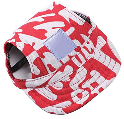 SHTGOI Bonnet de baseball pour chiens pour l'extérieur, casquette pour animaux de compagnie, protection solaire, cap, chapeau, basecap, chapeau de soleil, casquettes à visière, casquette pour chiens