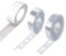 Kit de 3 Rouleaux pour Arche de Ballons, Chaîne Double et Simple Trou, Points de Colle, Guirlande pour DIY, Fêtes, Mariages, Anniversaires