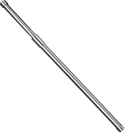 SOLUSTRE Asta Appendiabiti Regolabile in Acciaio Inox 37-76 Cm, Barra Estensibile per Armadio, Organizzatore Grucce per Vestiti, per Casa, Negozi e Lavanderie