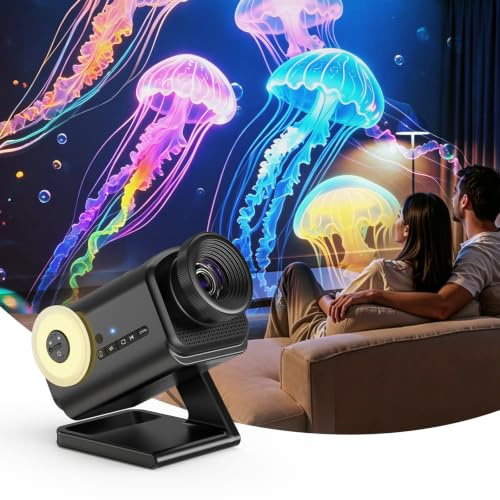3D Holograp Galaxy Projector, Star Projector 60 Built-in Dynamic Scene Mode
