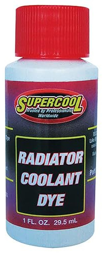 Supercool Car Radiator Coolant Cooling System Leak Detector Dye 29.5ml