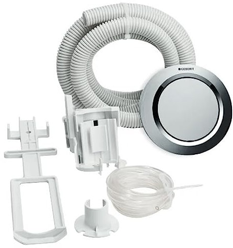 COMANDO PNEUMATICO MONO TASTO VERSIONE INCASSO Bianco