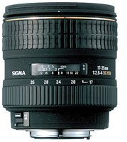 Sigma 17-35/2,8-4,0 EX/DG/ASP./HSM/IF Brennweite einschliesslich 75 mm - Vario Zoom Objektiv