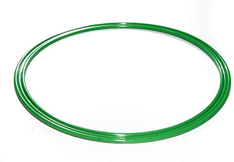 Boje Sport Cerceau de Gymnastique Plat/Cerceau de Coordination Plat, Ø ca. 60 cm, Vert - R60g