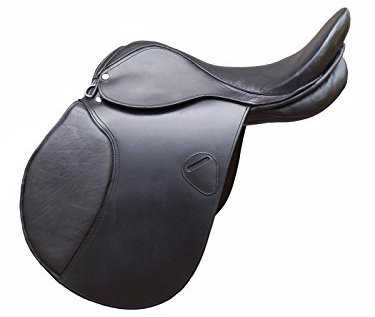 Riding Vielseitigkeitssattel Basic schwarz 18 weit 34 cm