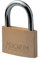 Master Lock CAD20 Magnum Candado Pequeño de Latón Macizo a Llave