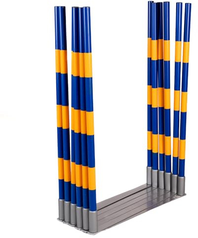 Callieway Orig Agility Slalom, trattslalom®, grindslalom, Agility Channel Weaves (FCI kompatibel)