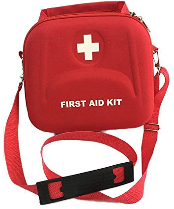 Erste Hilfe Set,Lifesport Verbandkasten Erste-Hilfe-Koffer First Aid Kit Notfalltasche Medizinisch Tasche mit Schultergurt Klein kompakt Perfekt Design für Haus Auto Camping Jagd Reisen Natur und Spor