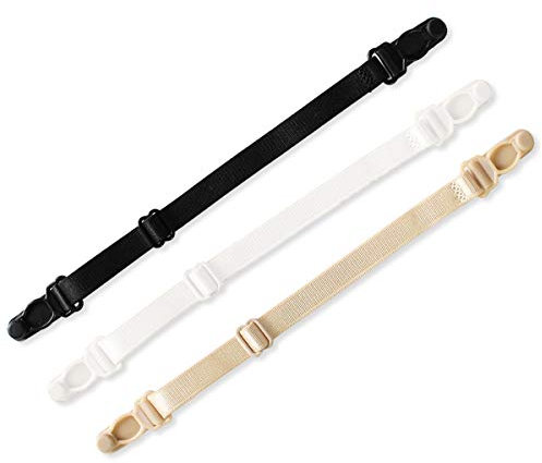 Magicmode Bra Straps Holder Racer Back Conceal Bra Straps Non-slip Elastic Cleavage Control