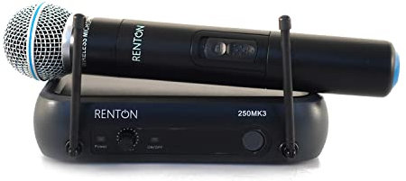 Renton 250 MK3 radiomicrofono gelato wireless